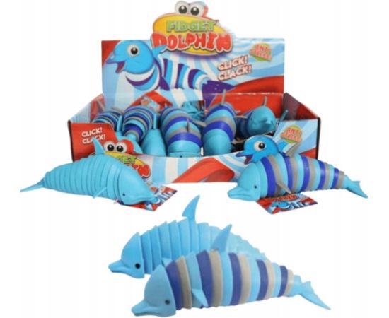Hipo Delfin sensoryczny 18cm 12szt/box 621227 63406