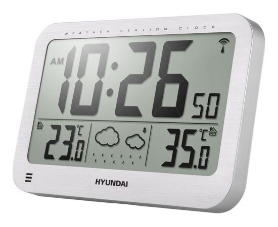 Meteoroloģiskā stacija ar 4 neatkarīgiem modinātājiem Hyundai WS2331