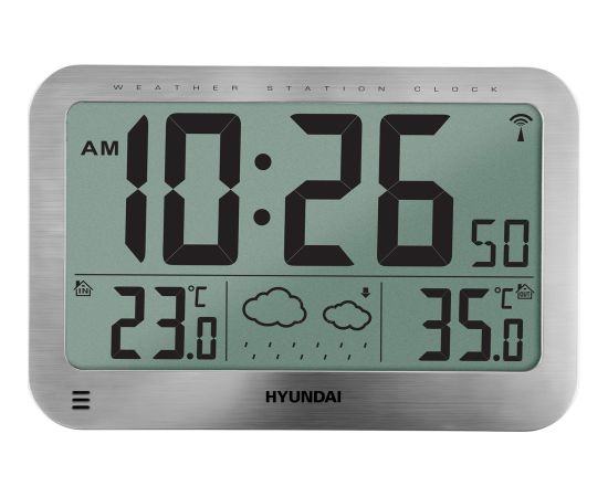 Meteoroloģiskā stacija ar 4 neatkarīgiem modinātājiem Hyundai WS2331