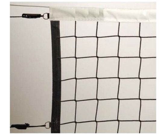 Volejbola tīkls ar antenām Netex 9,5 mx 1 m melns SI0007