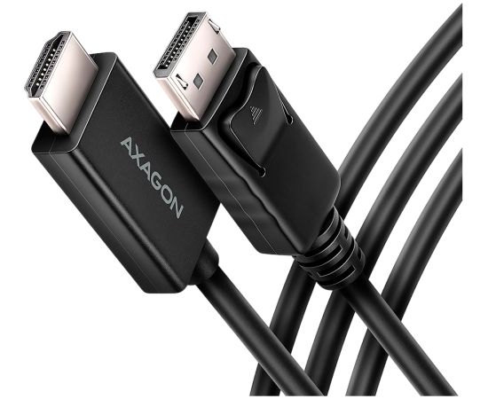 AXAGON RVD-HI20C2 DisplayPort - HDMI 2.0 cable 1.8m 4K/60Hz