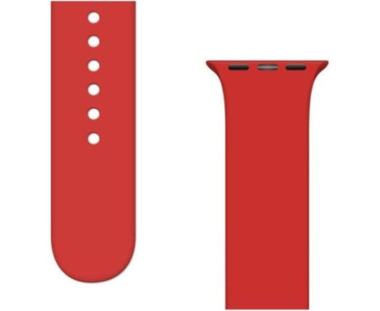 iLike   Strap APS Silicone Watch Band Ultra / 8/7/6/5/4/3/2 / SE (45/44 / 42mm) Strap Watchband Red