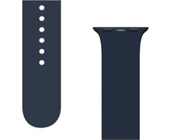 iLike   Silicone Strap APS Silicone Watch Band Ultra / 8/7/6/5/4/3/2 / SE (45/44 / 42mm) Strap Watchband Dark Blue