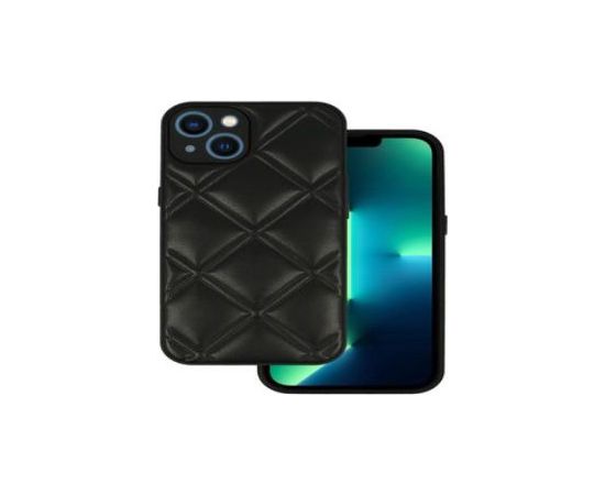 iLike Apple  IPHONE 14 LEATHER 3D CASE Black