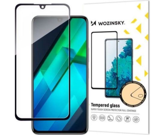 Wozinsky -  Infinix Note 12 G96 Full Screen Protector Full Glue Tempered Glass Black