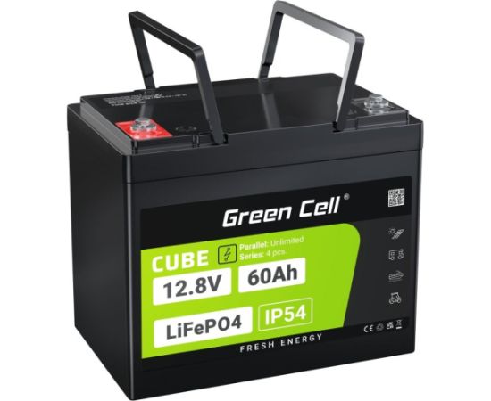 Green Cell LFPGC12V60AH UPS battery Lithium Iron Phosphate (LiFePO4) 12.8 V 60 Ah