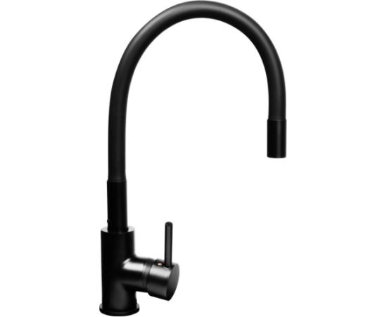 Kitchen mixer PYRAMIS FLESSI black edition