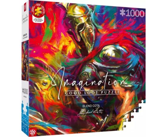 Cenega Publishing Puzzle Good Loot Imagination Puzzle: Blend Cota The Illyrian Warrior / Iliryjski Wojownik 1000 Пазлы
