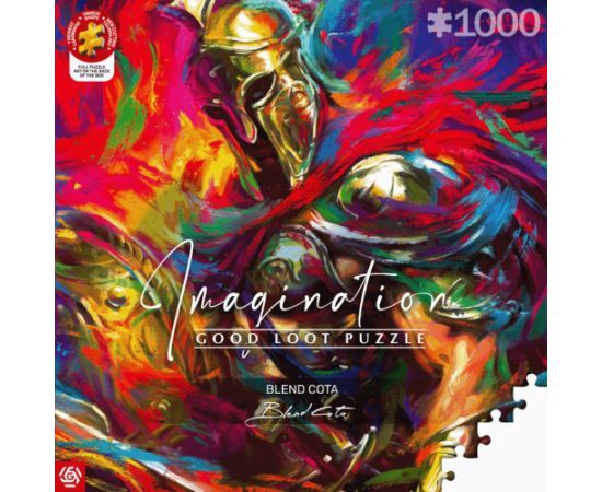 Cenega Publishing Puzzle Good Loot Imagination Puzzle: Blend Cota The Illyrian Warrior / Iliryjski Wojownik 1000 Пазлы