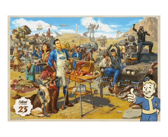 Cenega Publishing Puzzle Good Loot Gaming - Fallout: 25th Anniversary 1000 pc(s)