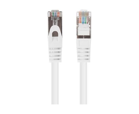 PATCHCORD KAT.6 FTP 2M BIAŁY FLUKE PASSED LANBERG 10-PACK