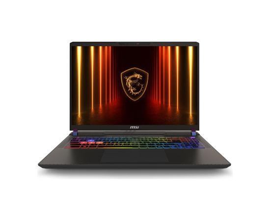 MSI Vector 16 HX AI A2XWHG-256PL Intel Core Ultra 7 255HX Laptop 40.6 cm (16") Quad HD+ 16 GB DDR5-SDRAM 1 TB SSD NVIDIA GeForce RTX 5070 Ti Wi-Fi 6E (802.11ax) Windows 11 Home Grey