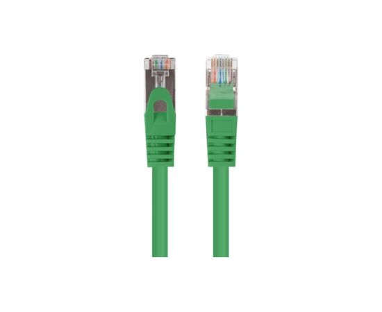 PATCHCORD KAT.6 FTP 1M ZIELONY FLUKE PASSED LANBERG 10-PACK