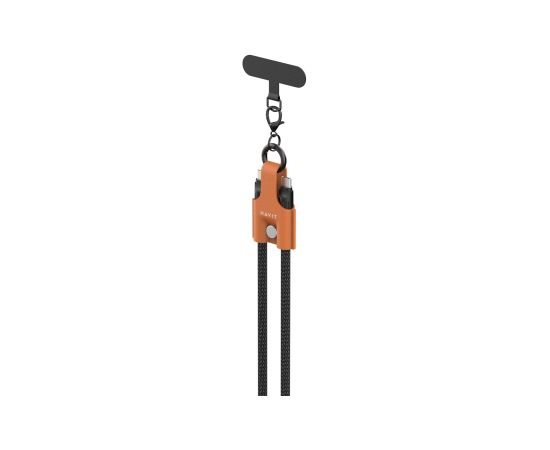 Havit CB6344 - charging cable, 1.2m (black/grey/brown)
