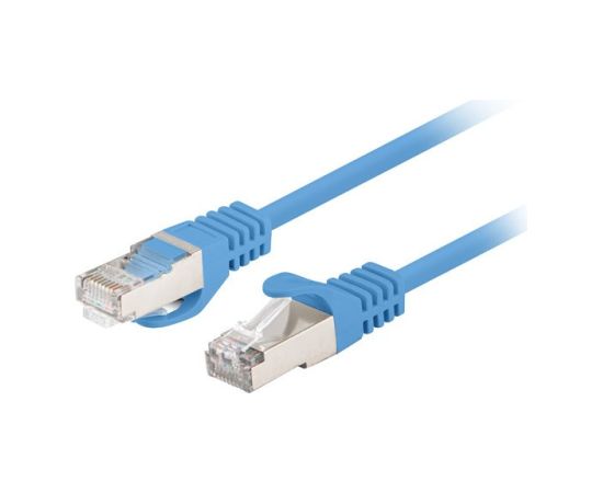 PATCHCORD KAT.6 FTP 1.5M NIEBIESKI FLUKE PASSED LANBERG 10-PACK