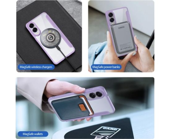 Case Dux Ducis Skin X Pro for Samsung S937 S25 Edge purple