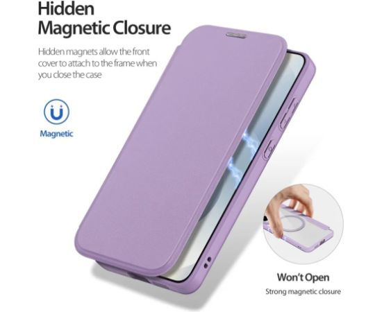Case Dux Ducis Skin X Pro for Samsung S937 S25 Edge purple