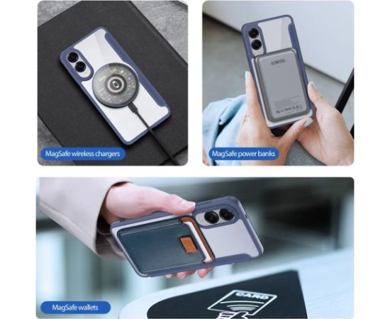 Case Dux Ducis Skin X Pro for Samsung S937 S25 Edge blue