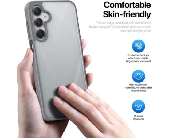 Case Dux Ducis Yind for Samsung A165 A16 4G/A166 A16 5G grey