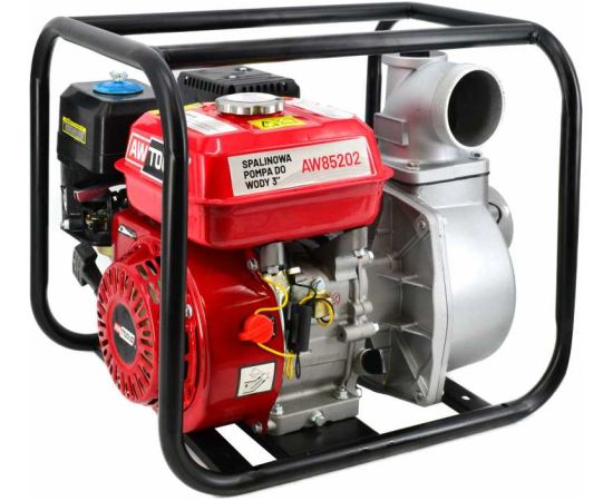 Benzīna ūdens sūknis AWTools AW85203BL; 5,22 kW; 75 m³