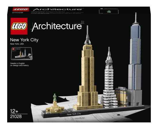 LEGO Architecture Nowy Jork (21028) + piórnik Lego