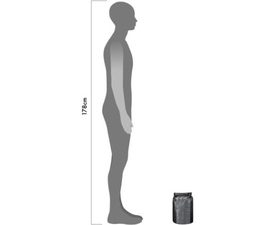 Ortlieb PD 350 5 L / Melna / Pelēka / 5 L