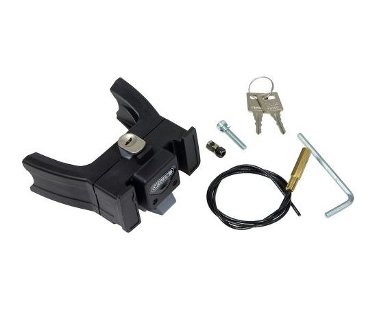 Ortlieb Handlebar Mounting Set E-bike w. Lock E207 / Melna