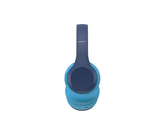 Havit H626BT - Bluetooth wireless headphones for children (blue)