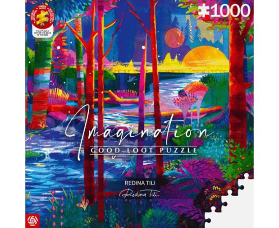 Cenega Publishing Puzzle Good Loot Imagination Puzzle: Redina Tili Sleeping Giants / Śpiące Olbrzymy 1000 Пазлы