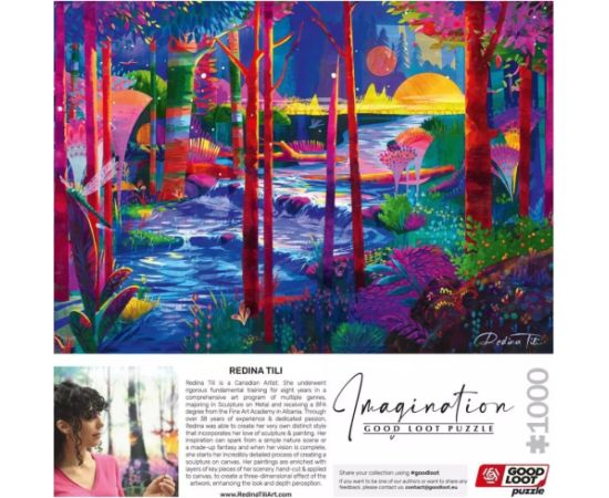 Cenega Publishing Puzzle Good Loot Imagination Puzzle: Redina Tili Sleeping Giants / Śpiące Olbrzymy 1000 Пазлы