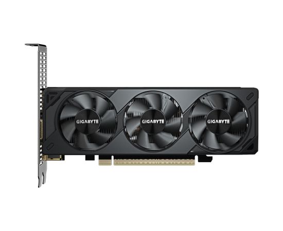 GIGABYTE GeForce RTX 5060 OC Low Profile 8G Graphics Card - 8GB GDDR7, 128bit, PCI-E 5.0, 2512 MHz Core Clock, 3 x DisplayPort, 1 x HDMI, GV-N5060OC-8GL