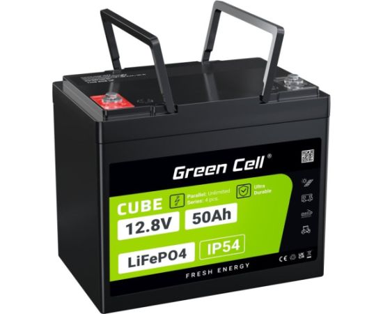 Green Cell LFPGC12V50AH UPS battery Lithium Iron Phosphate (LiFePO4) 12 V 50 Ah