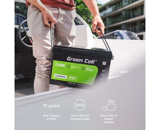 Green Cell LFPGC12V50AH UPS battery Lithium Iron Phosphate (LiFePO4) 12 V 50 Ah