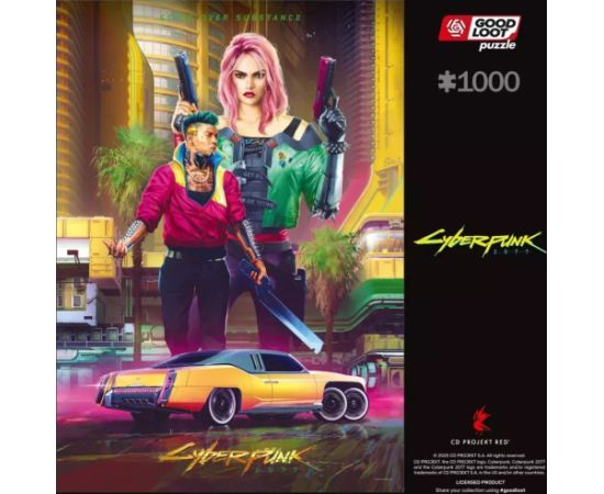 Cenega Publishing Puzzle Good Loot Gaming Puzzle: Cyberpunk 2077 Kitsch Style 1000 Пазлы
