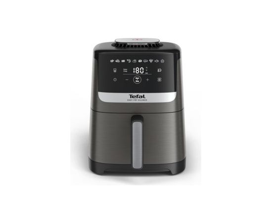 Tefal Easy Fry Silence EY551HE0 fryer Single 5 L Stand-alone Hot air fryer Black, Grey, Stainless steel