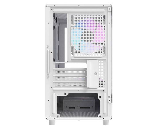 Darkflash DB330M computer case (white) + 3 ARGB fans