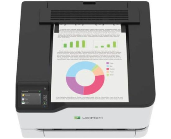 Lexmark CS431dw | Colour | Laser | Printer | Wi-Fi | Maximum ISO A-series paper size A4 | Black/White