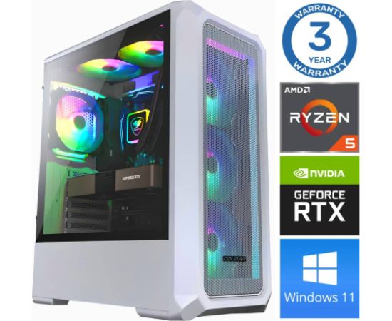 INTOP Ryzen 5 5600X 32GB 1TB SSD M.2 NVME+2TB RTX3060 12GB WIN11
