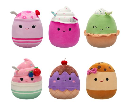 SQUISHMALLOWS Mystery Squad W21 Плюшевая игрушка-сюрприз с запахом, 20 см