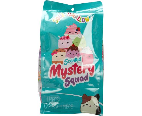 SQUISHMALLOWS Mystery Squad W21 Плюшевая игрушка-сюрприз с запахом, 20 см