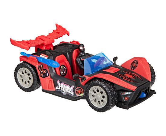 SPIDER-MAN rotaļu komplekts auto un Miles Morales 10 cm