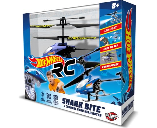 Bladez HOT WHEELS Вертолёт на радиоуправлении Gyro, 22см