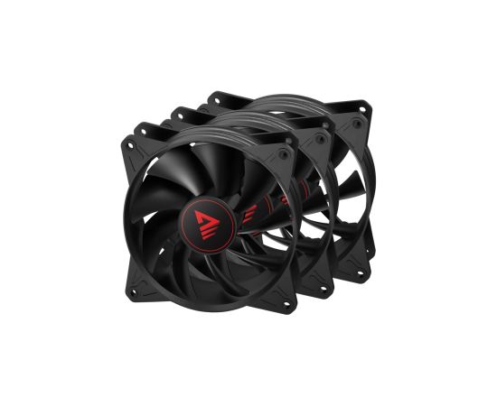 Ventilātori SAVIO BLADE X1 120mm 4-pin 3 pack