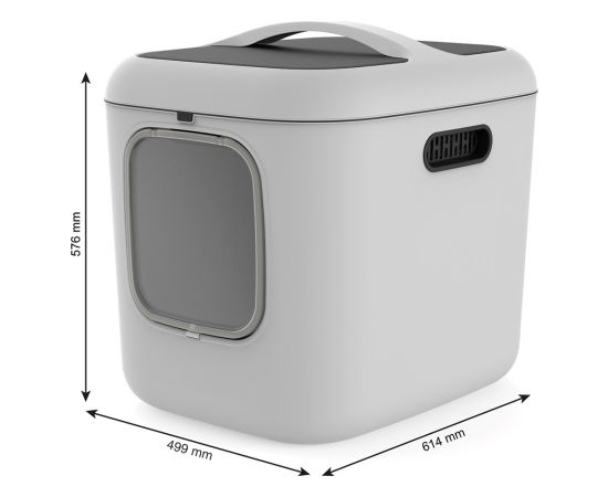ROTHO Biala XL white - cat litter box