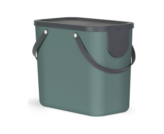 ROTHO Albula Dark green - waste sorting container - 25l