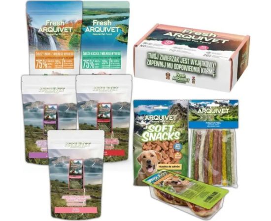 ARQUIVET Welcome box for a dog