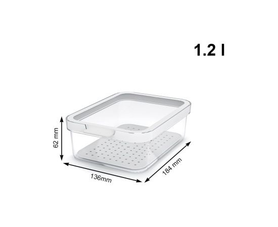 ROTHO Rondo Cauma - food storage container - 1,2l