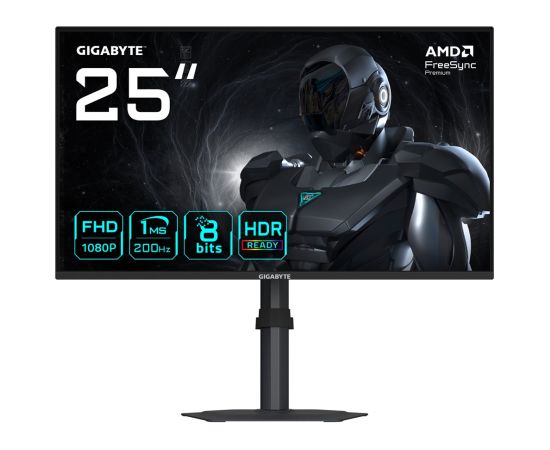 MONITOR GIGABYTE LED 24.5" G25F2 200Hz