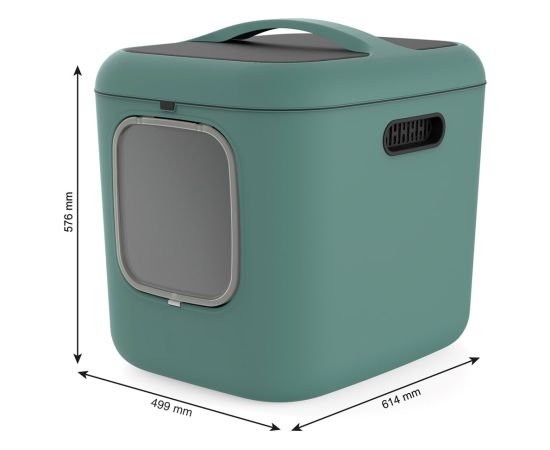 ROTHO Biala XL green - cat litter box