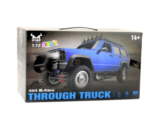 Leantoys MN78 Remote Controlled RC Off-Road Vehicle 4x4 Silver 1:12